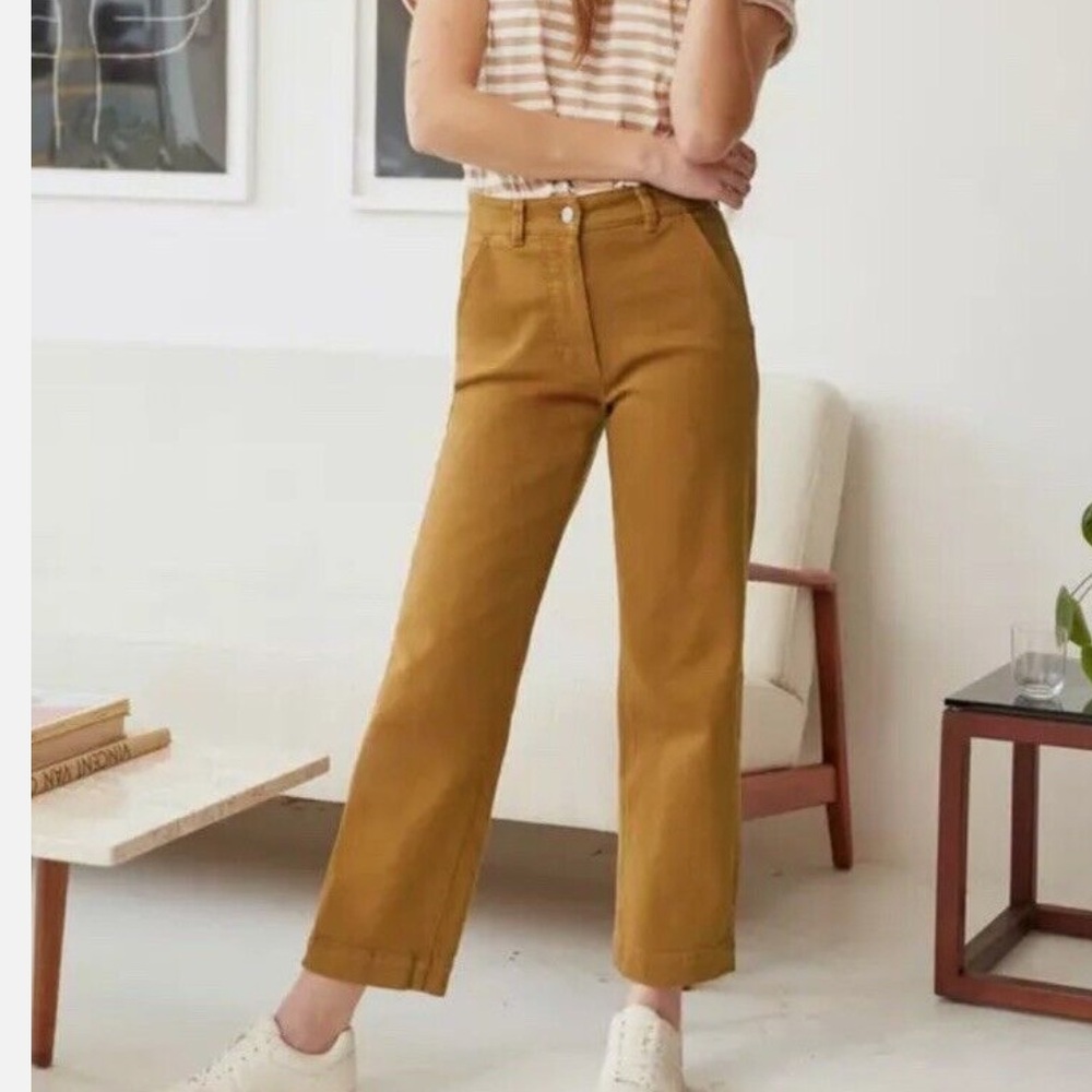Madewell Women's Mustard/Yellow Jeans
